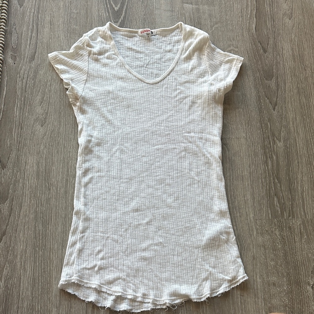 Sundry white Short Sleeve Tee